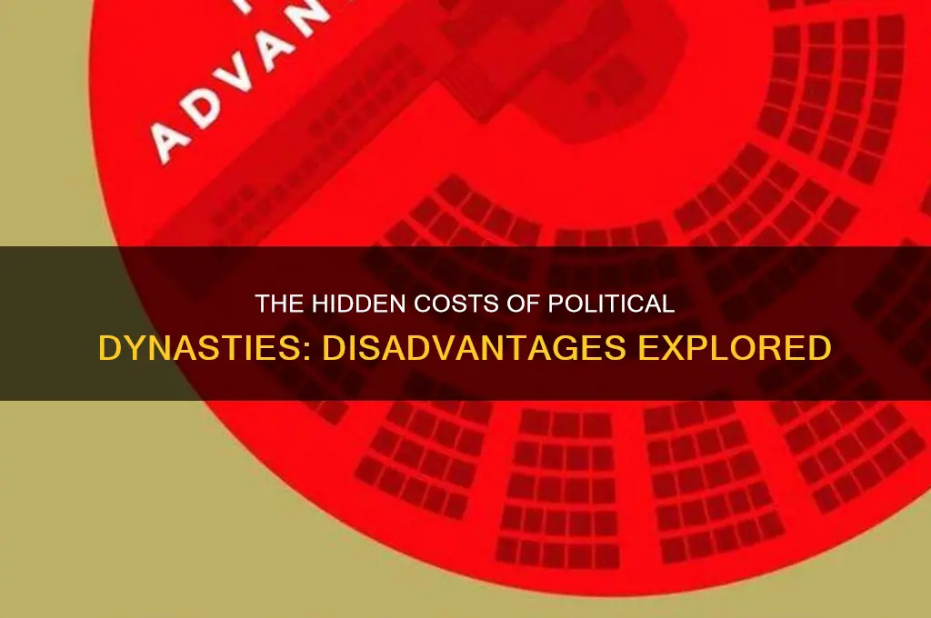 what is political dynasty disadvantage