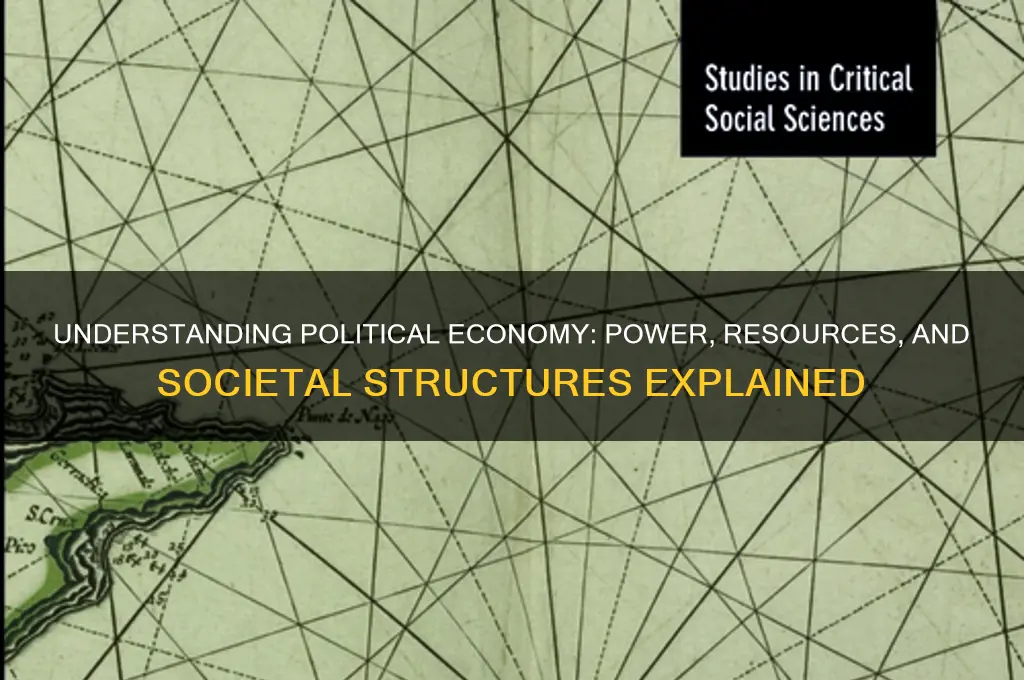 what is political econogy