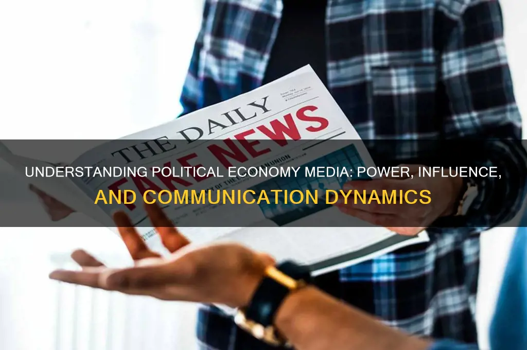 what is political economy media