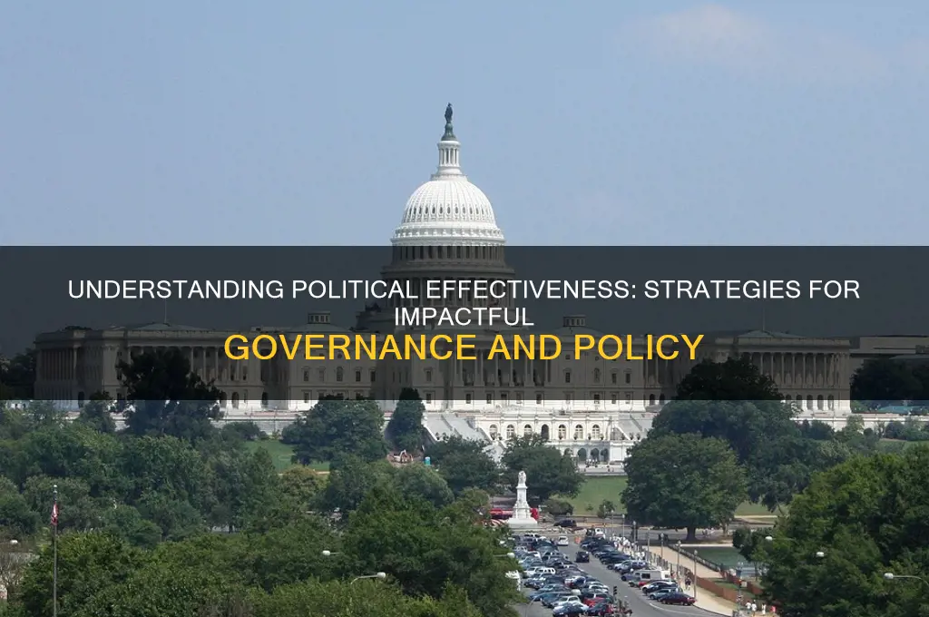 what is political effectiveness