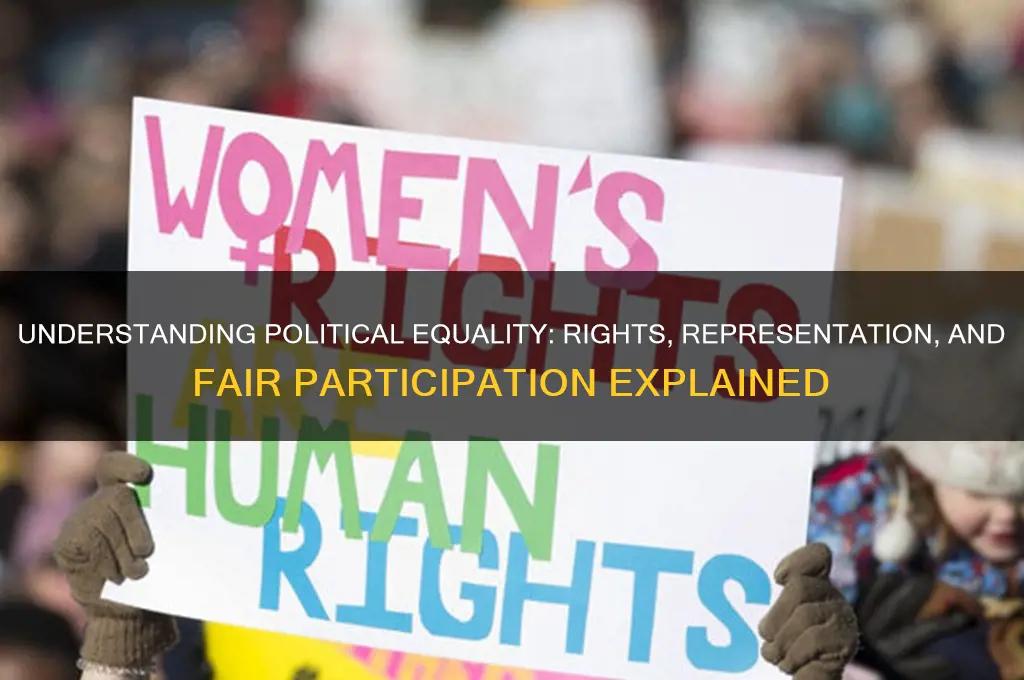 what is political equality