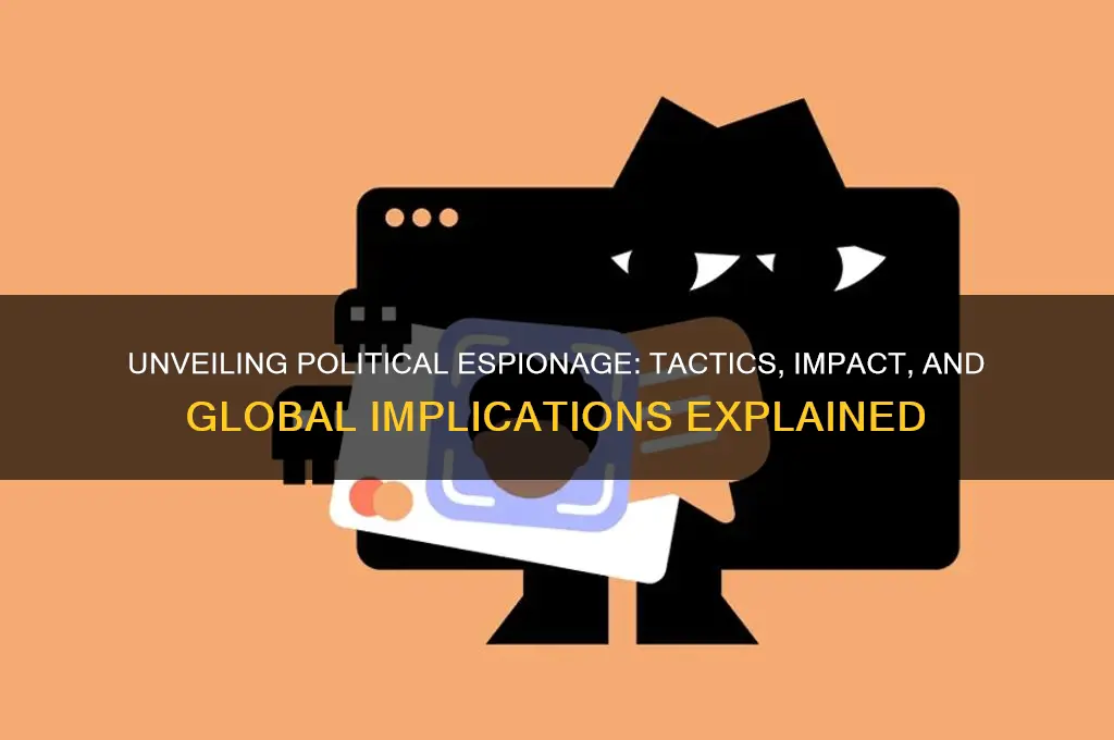 what is political espionage