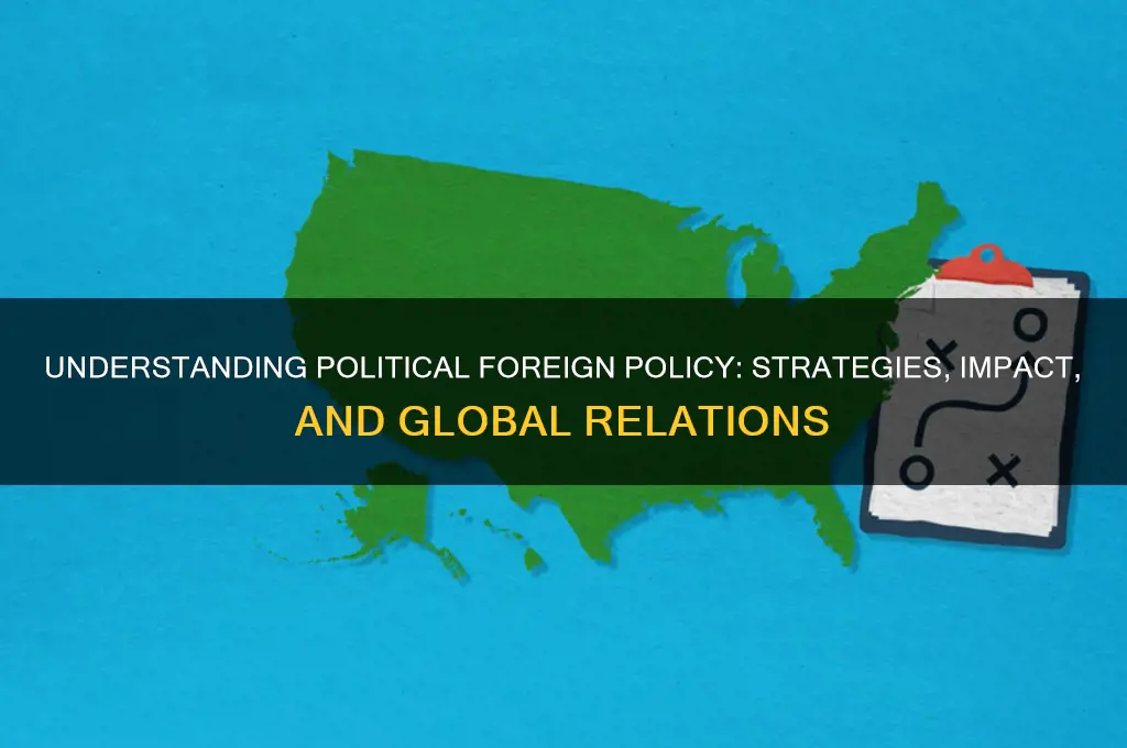 what is political foreign policy