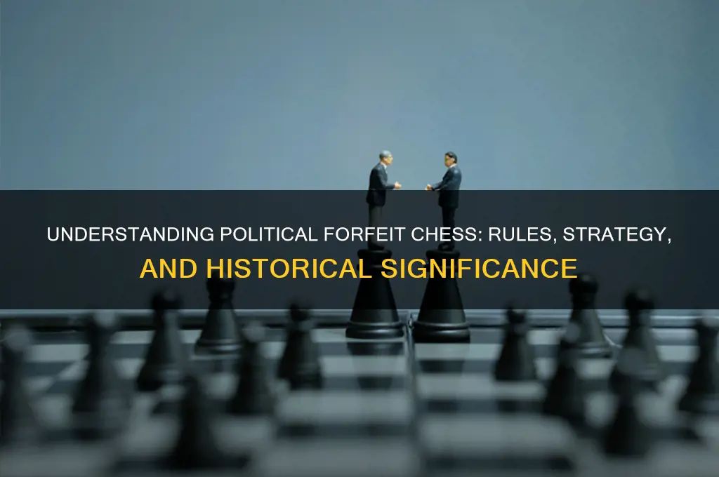 what is political forfeit chess