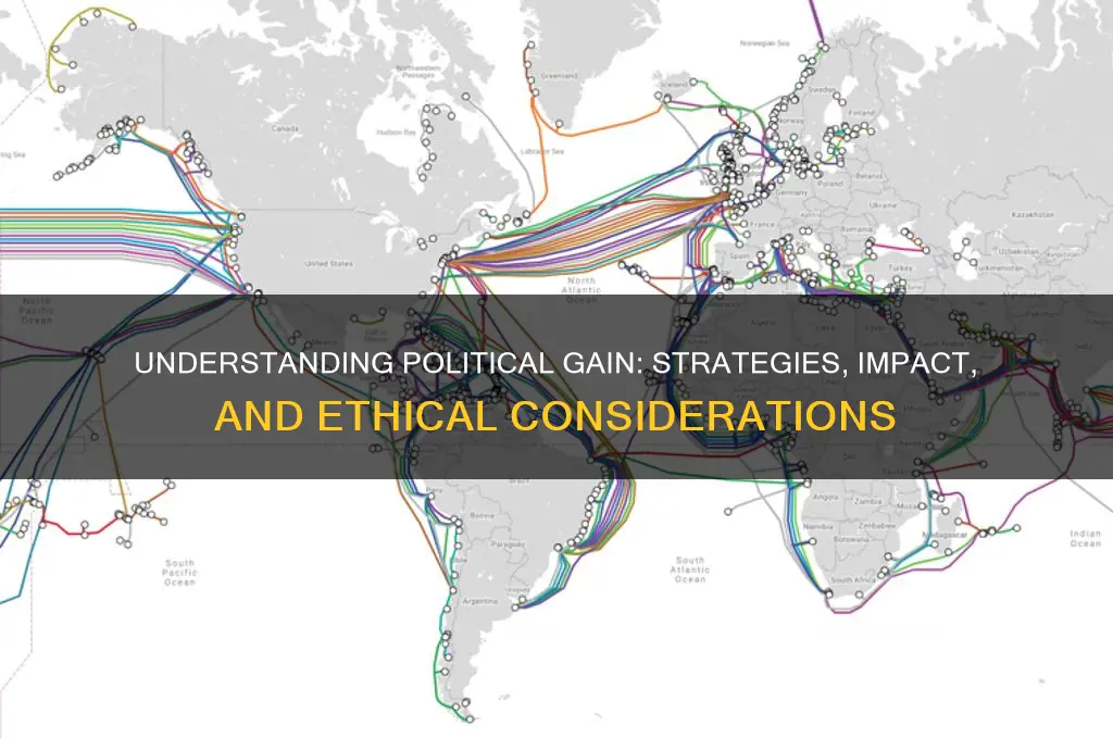 what is political gain