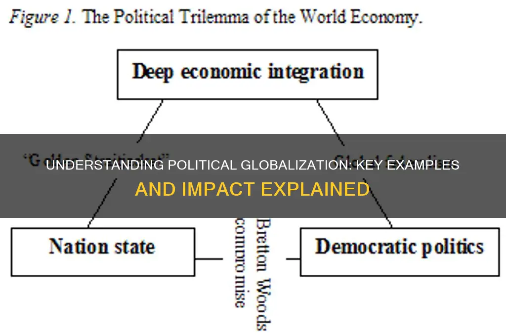 what is political globalization examples