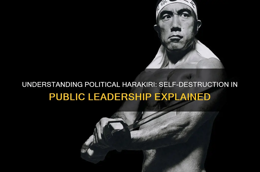 what is political harakiri