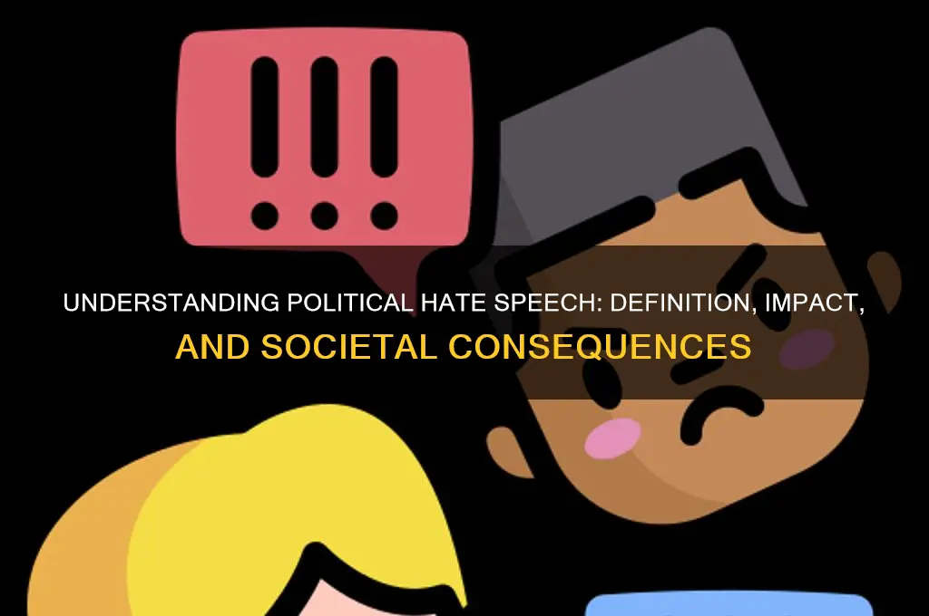 what is political hate speech