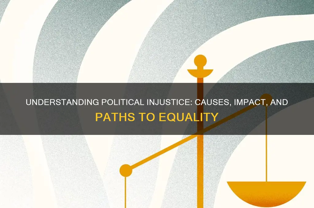 what is political injustice