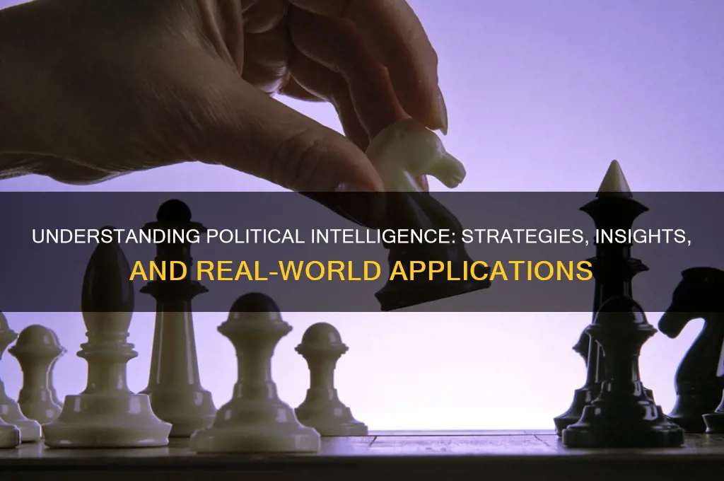 what is political intelligence