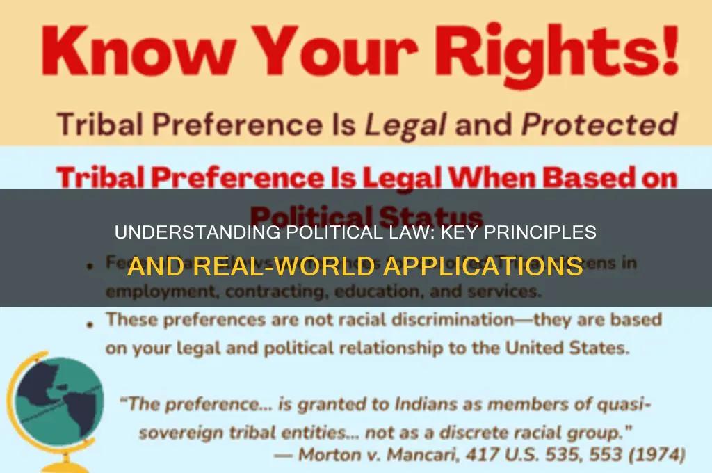 what is political law