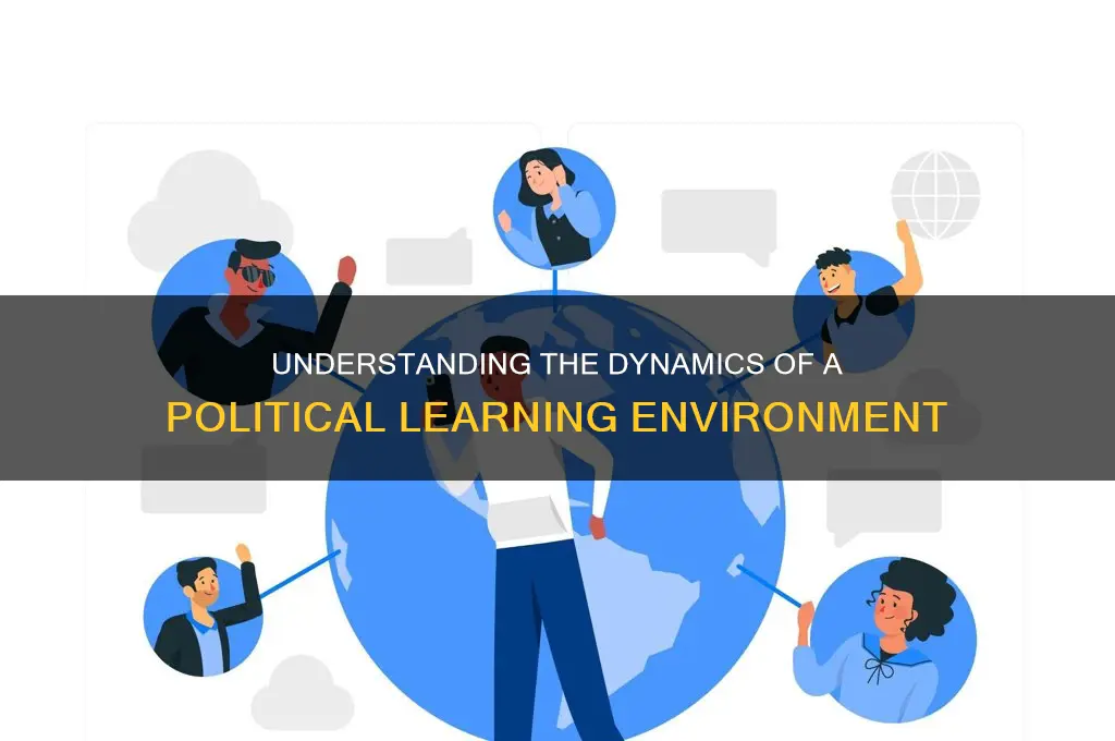 what is political learning environment