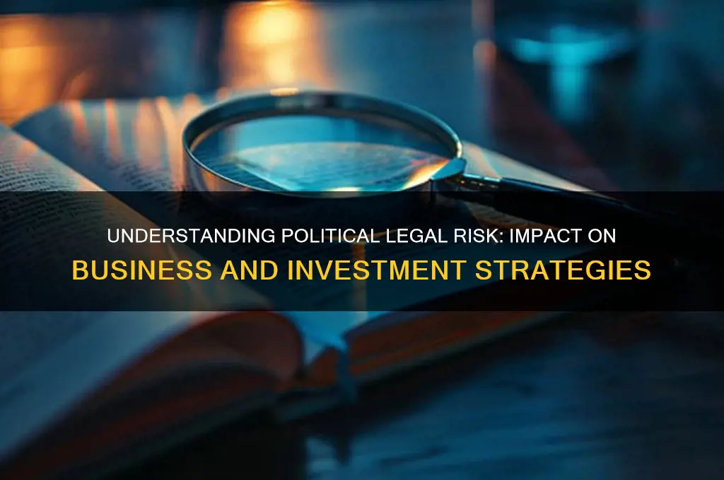 what is political legal risk