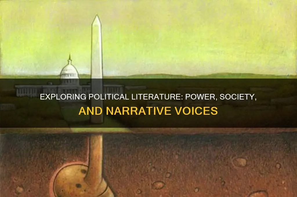 what is political literature