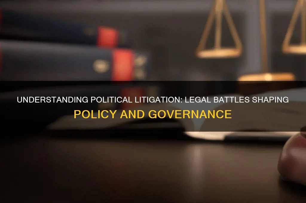 what is political litigation