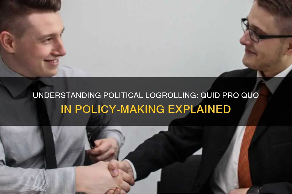 what is political logrolling
