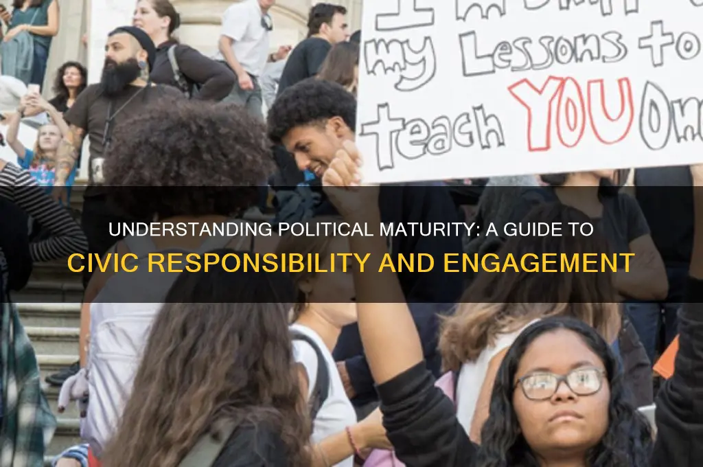 what is political maturity