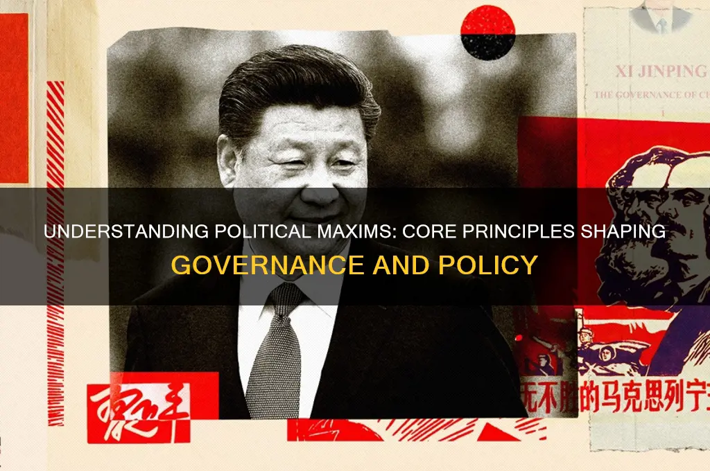 what is political maxim