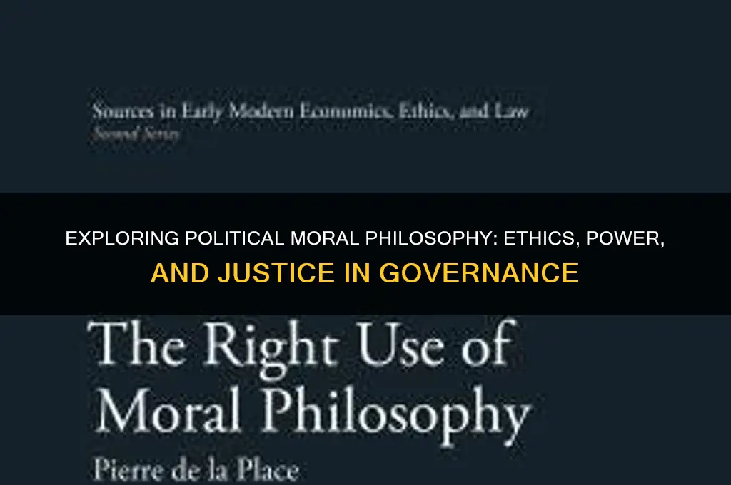 what is political moral philosophy