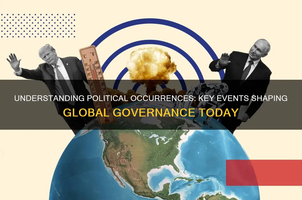 what is political occurrences