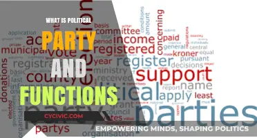 Understanding Political Parties: Roles, Functions, and Impact on Governance