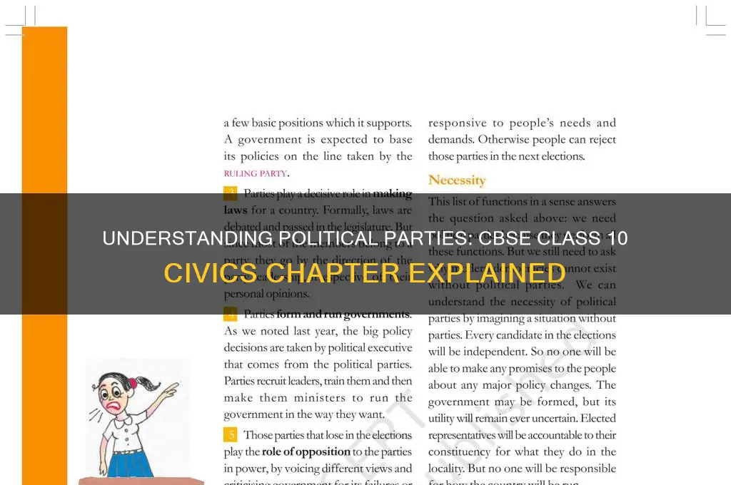 what is political party cbse 10