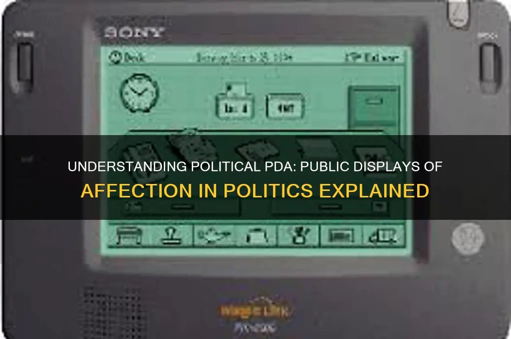 what is political pda