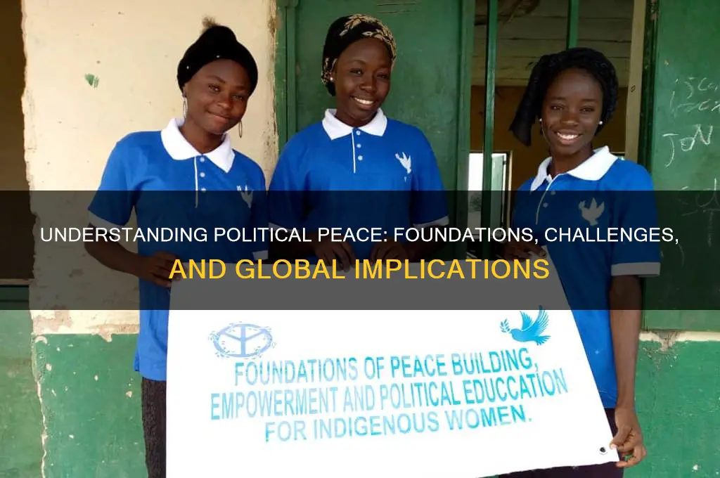 what is political peace