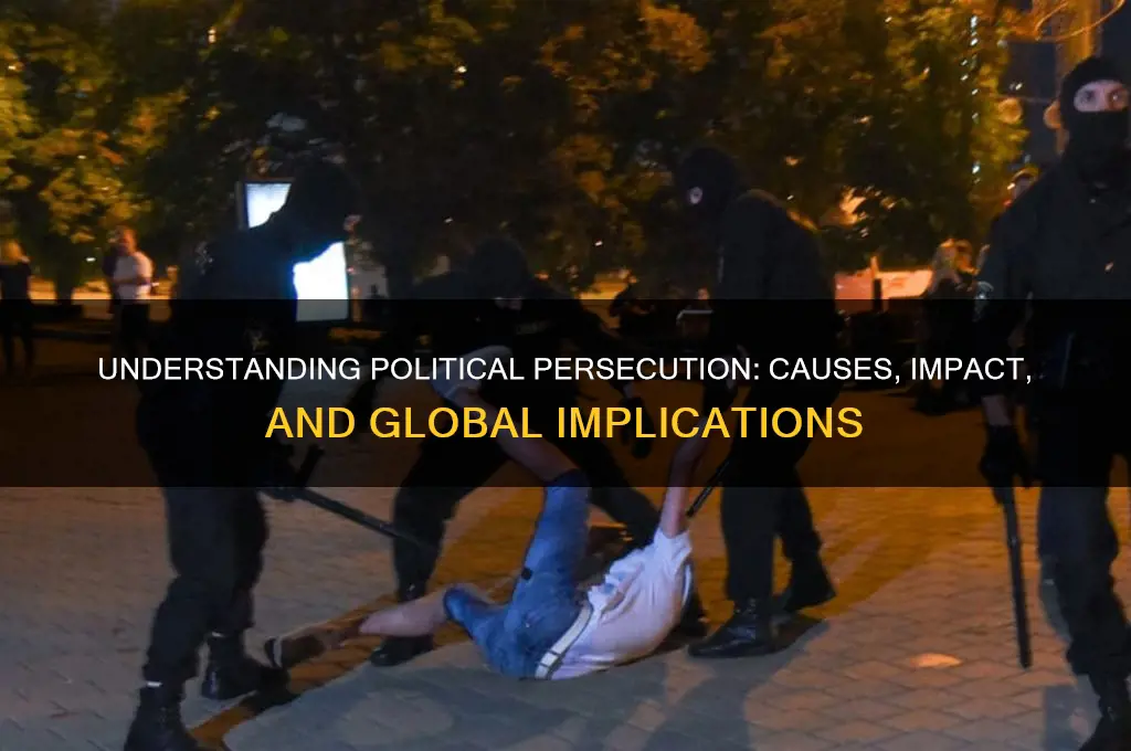 what is political persecution