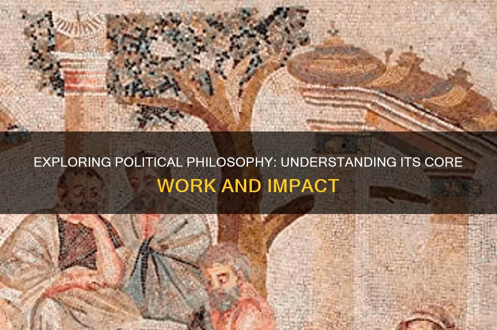 what is political philosopy work
