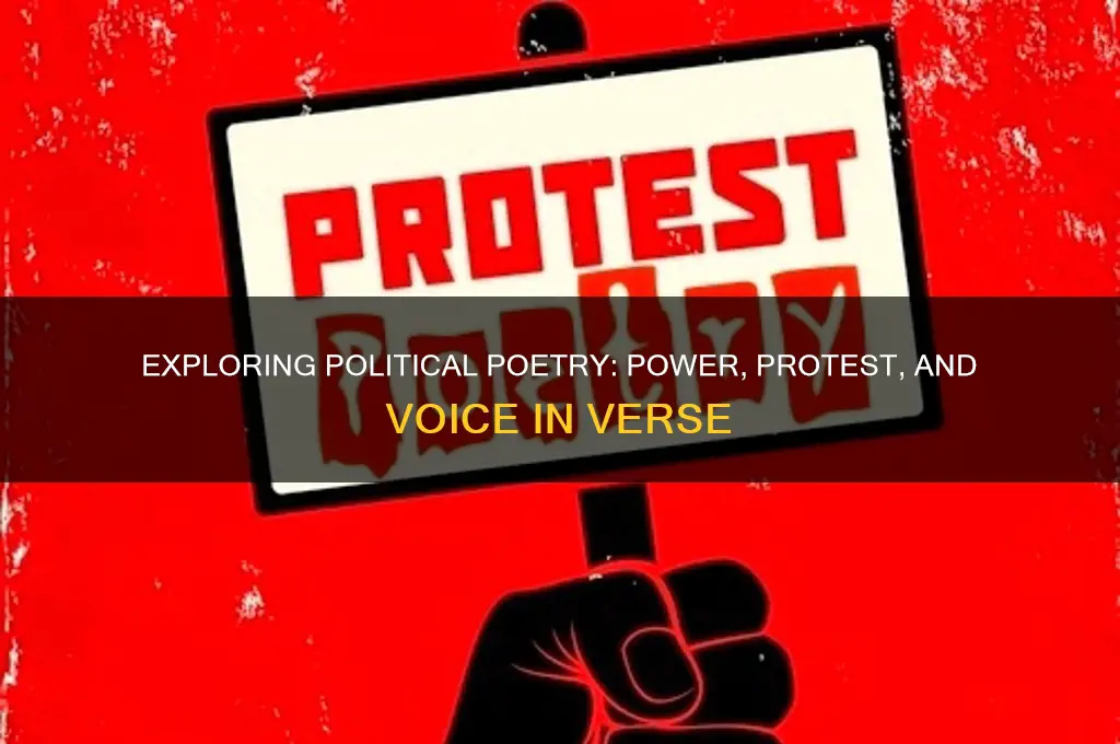 what is political poetry