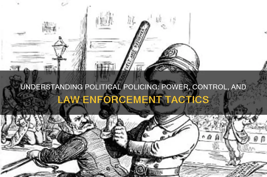 what is political policing
