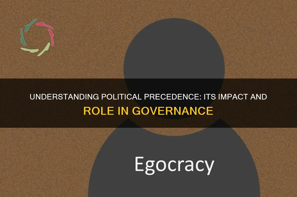 what is political precedence
