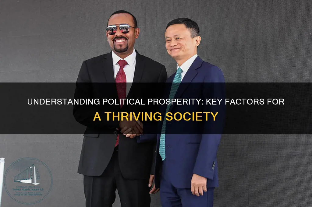 what is political prosperity