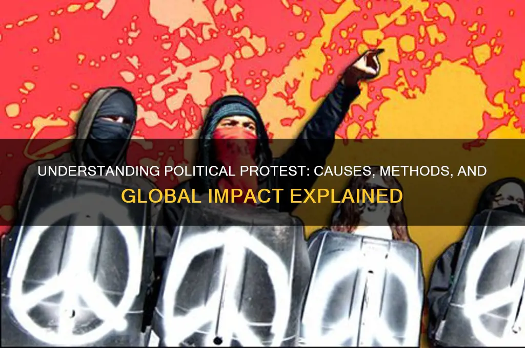 what is political protest