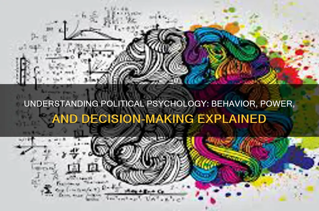 what is political psychology