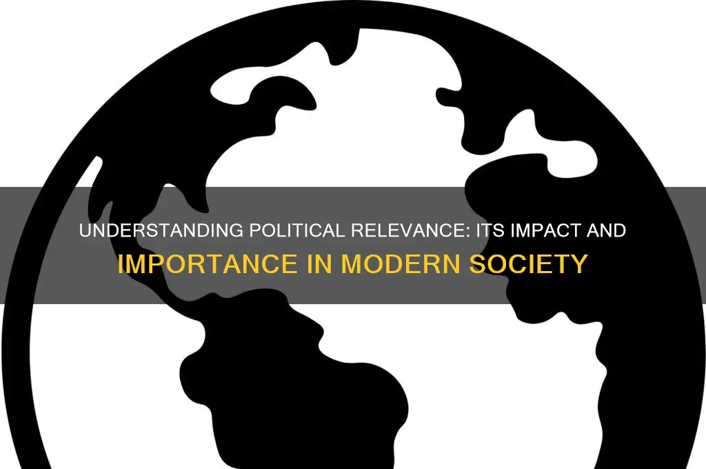 what is political relevance