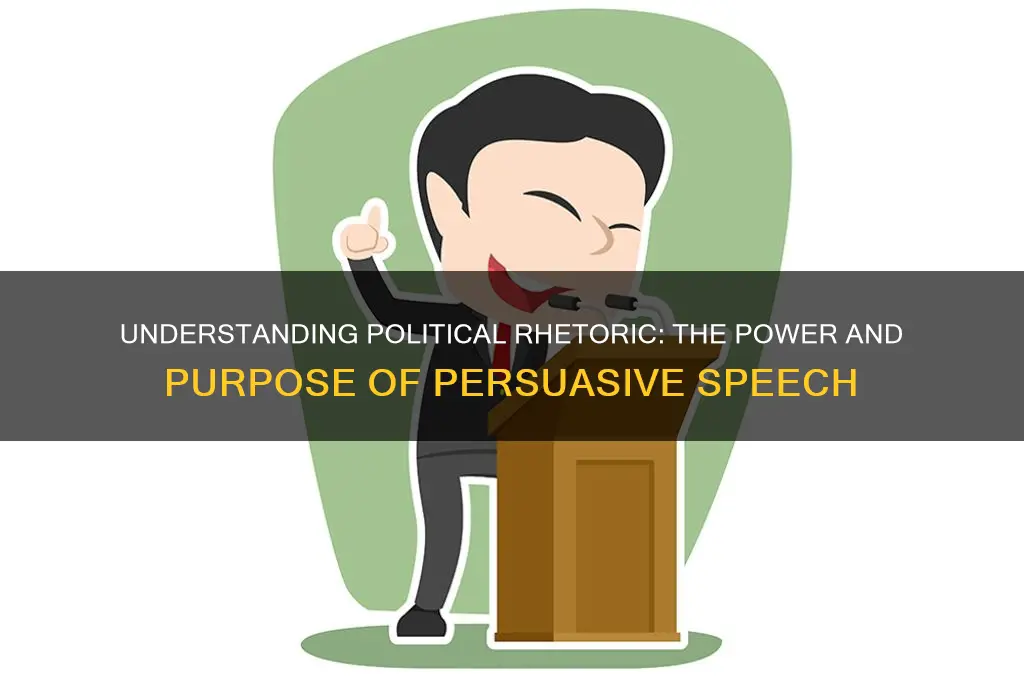 what is political rhetoric speech