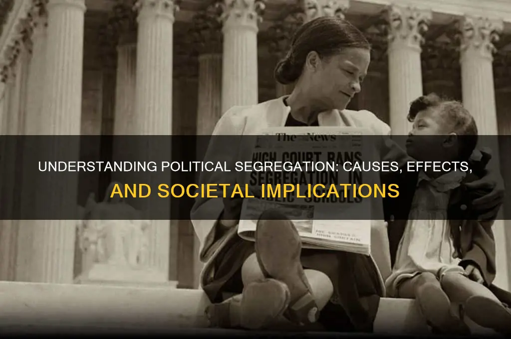 what is political segregation