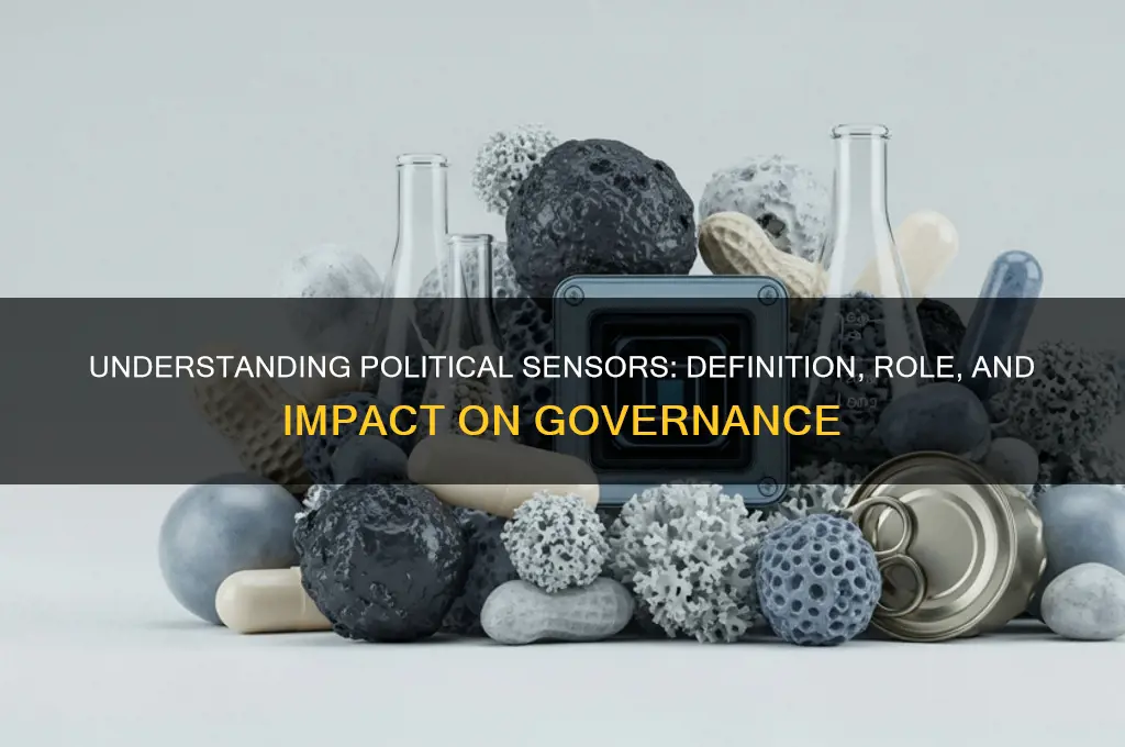 what is political sensor