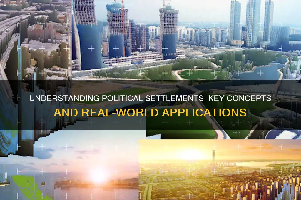 what is political settlement concept