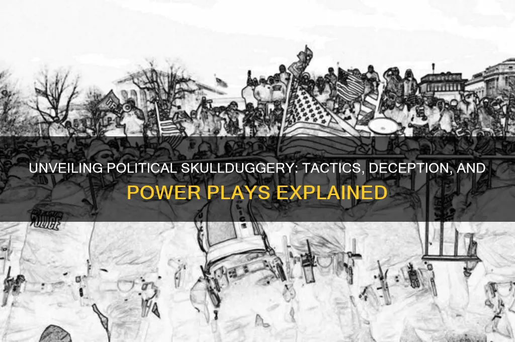 what is political skullduggery