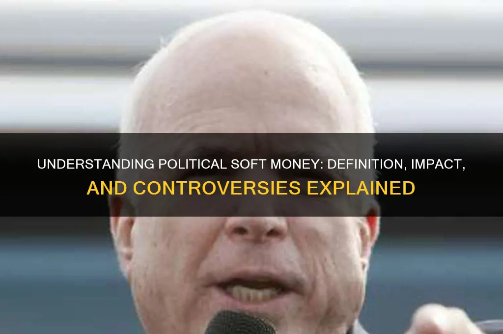 what is political soft money