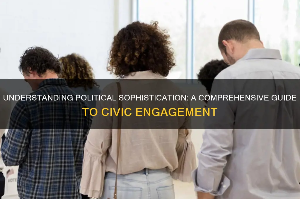what is political sophistication