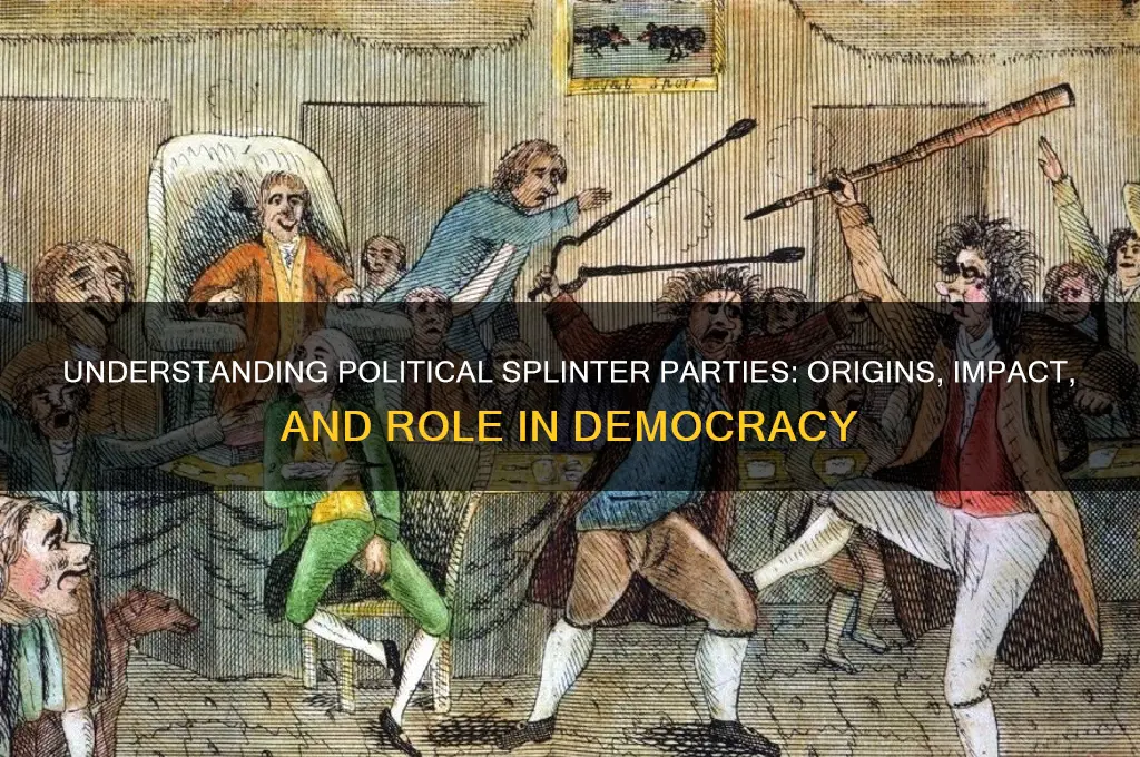 what is political splinter party