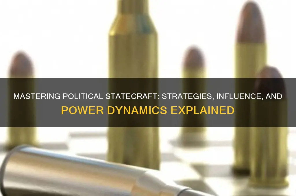 what is political statecraft