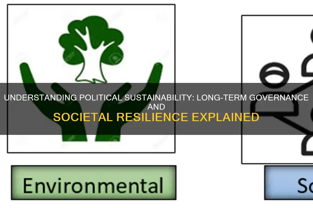 what is political sustainability