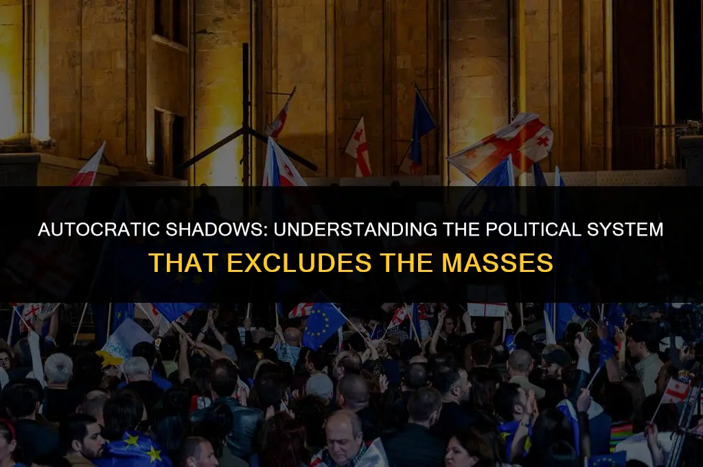 what is political system called that denies ordinary people participation