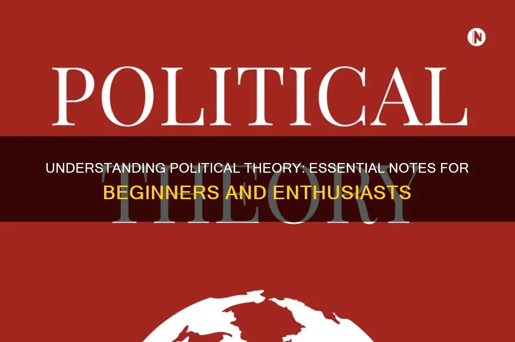 what is political theory notes
