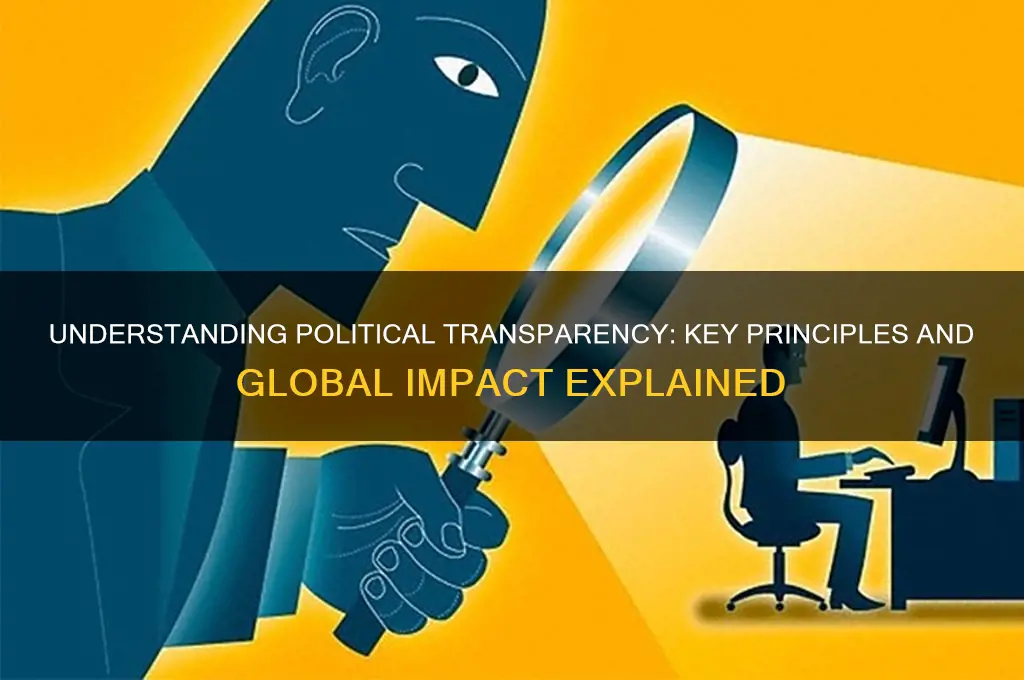 what is political transparency